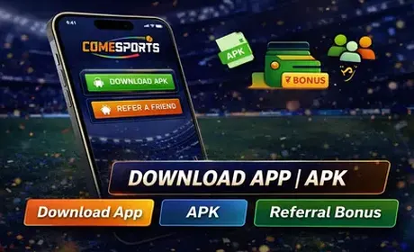 Download the app, unlock code 555COMMAX, and enter ₹1 contests faster